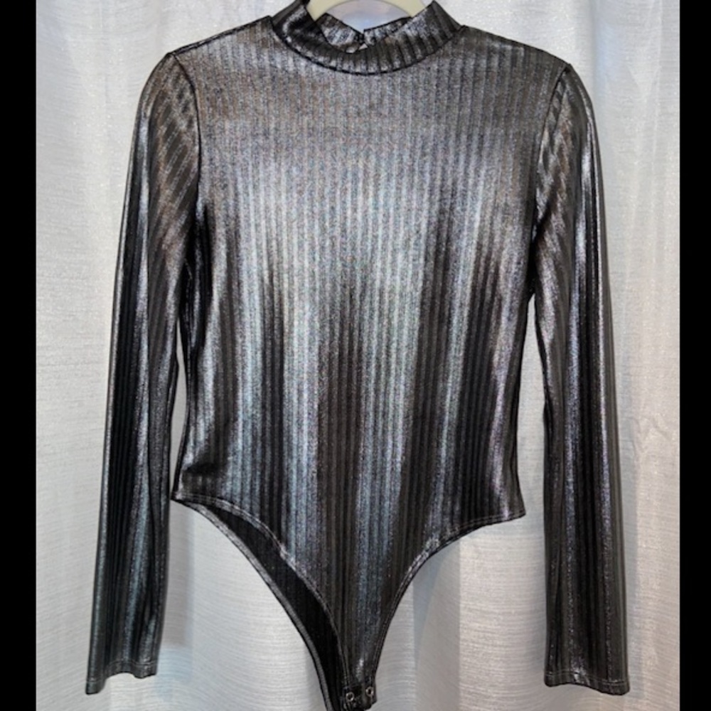 Metallic bodysuit